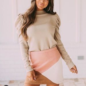 Puff Shoulder Bodysuit